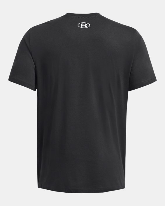 Men's UA Sportstyle Left Chest Short Sleeve Shirt in Gray image number 3